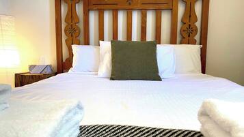4 bedrooms, iron/ironing board, travel cot, WiFi