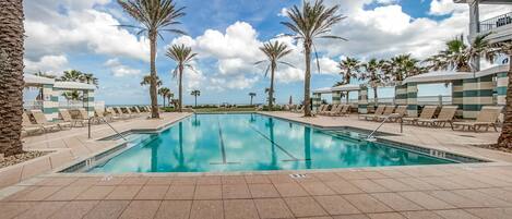 Indoor pool, outdoor pool