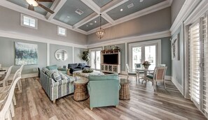 Smart TV, DVD player, table football