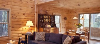 Pristine Mountaintop Log Cabin in Pine Forest, 1.5 Miles to Town!