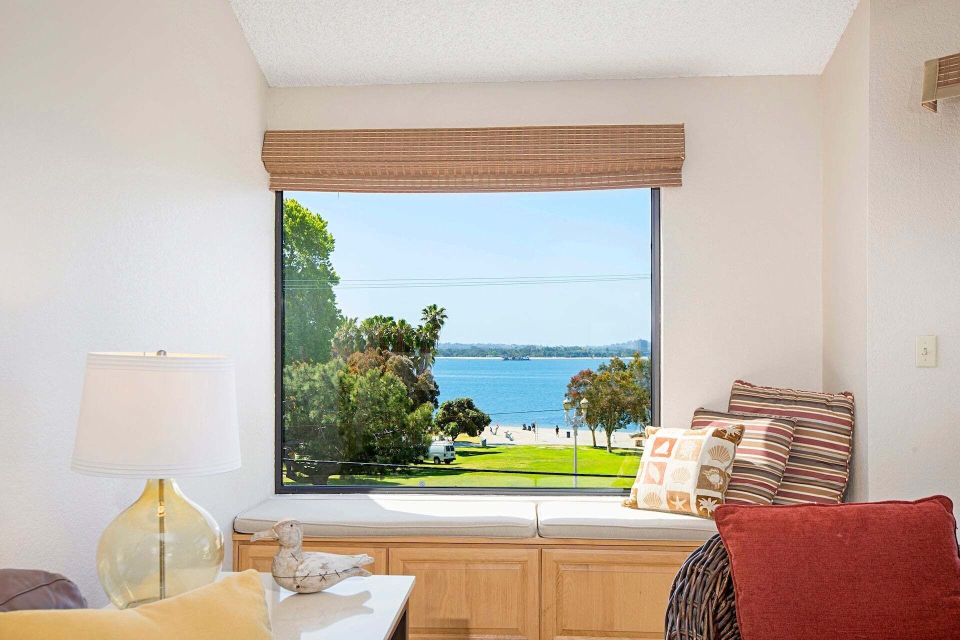 Fantastic view from lounging area by living room window