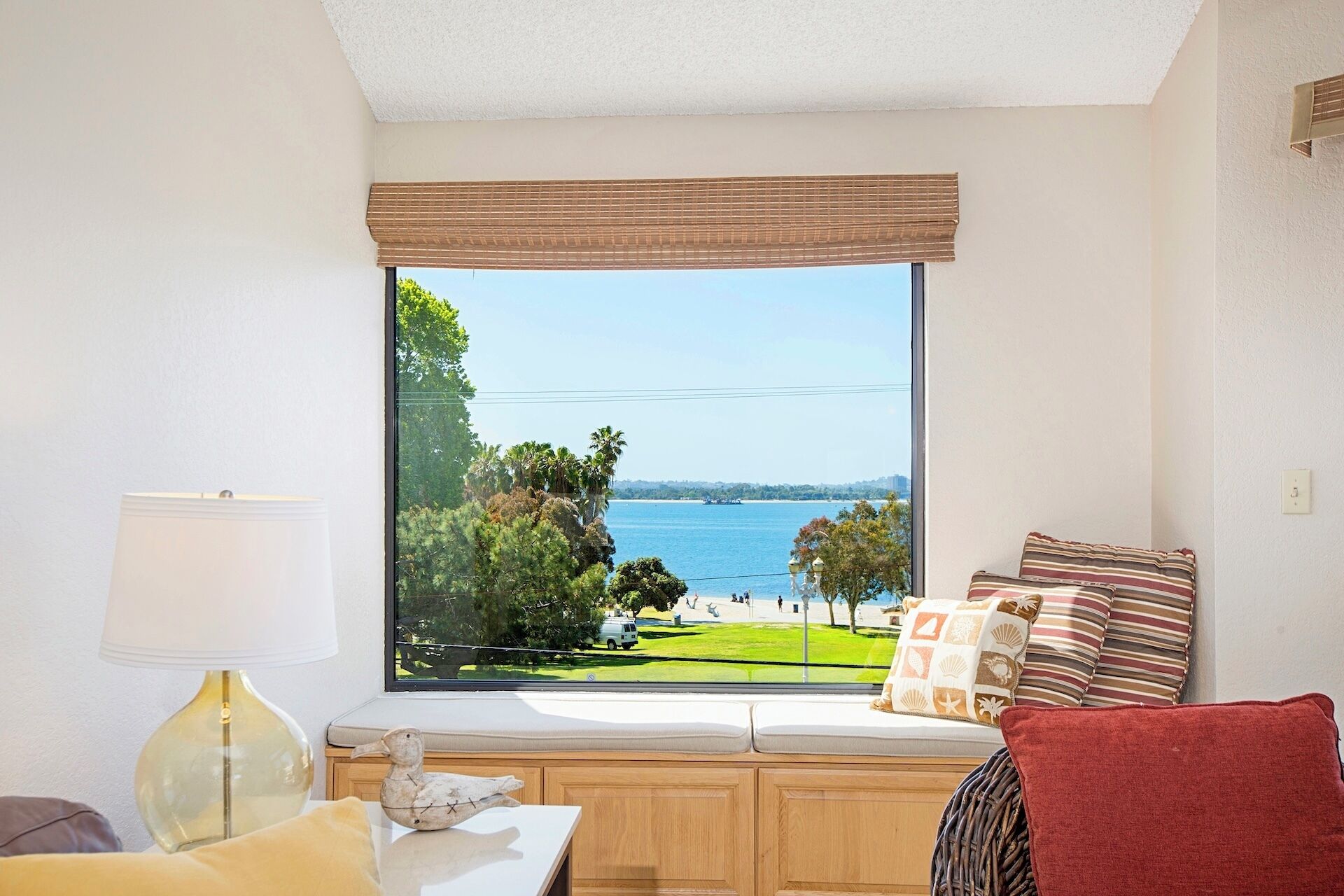 Fantastic view from lounging area by living room window