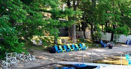 Summers in Maine...
Pine-cone Lodge on Sabbathday Lake