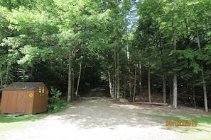 Property grounds - Beautiful Winnipesaukee Veasey Shore, Mountain View, Sandy beach, 50 ft dock. (Meredith)