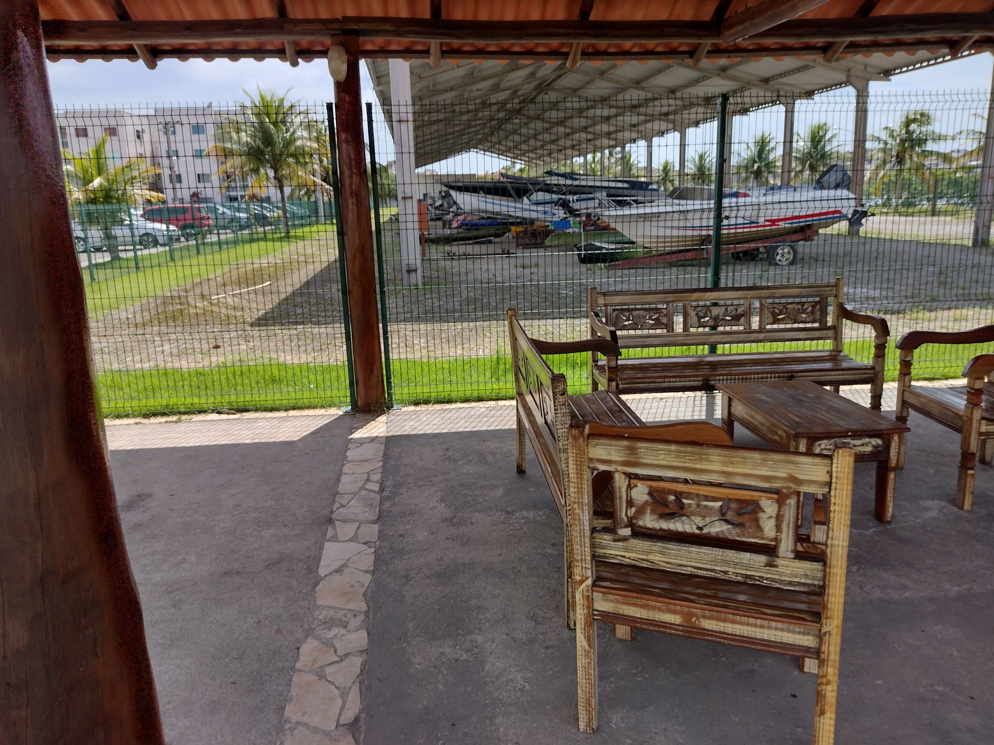 Opções para refeição ao ar livre