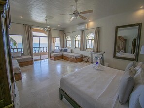 11 bedrooms, desk, iron/ironing board, free WiFi - Beachfront Delfin Estate with Pool (Sleeps 41) (Mazatlán)