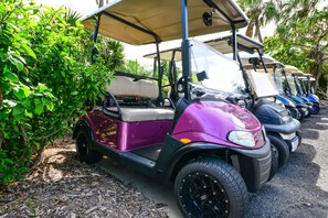 Overnattingsstedets uteområder