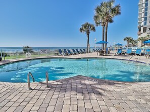 Indoor pool, outdoor pool