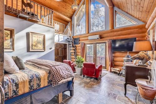 The Perfect Vermont Real Log Cabin House.