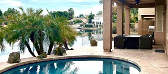 Amenities abound at this Clean, Safe Home! Worry-Free, Relaxing Time Away!
