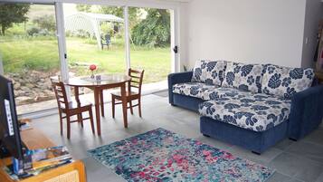 Smart TV, DVD player, video library