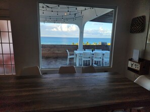 Dining - NEW PRIVATE INFINITY POOL , Ocen view , walk to beach + 2 jacuzzi rooms (Vieques)