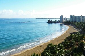 On the beach, beach towels - SPECTACULAR Ocean View in MARBELLA, Free Parking, W/D, Dishwasher (Carolina)