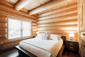 4 bedrooms, iron/ironing board, WiFi, bed sheets - ChaletsOasis Luxury Lakefront Moose35 (Mille-Isles)