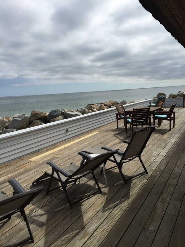 FamilyFriendly, Oceanfront Scituate Rental Steps from the Beach Scituate Vrbo