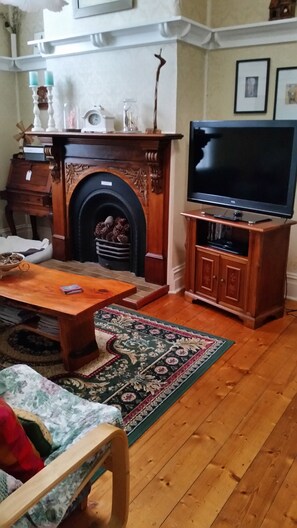 Smart TV, DVD player, toys, books