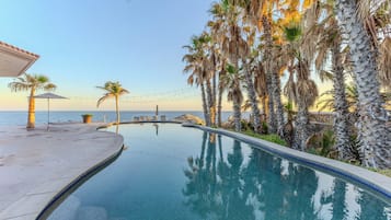 AuĂenpool, beheizter Pool