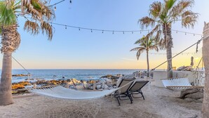 Accommodatie ligt op het strand