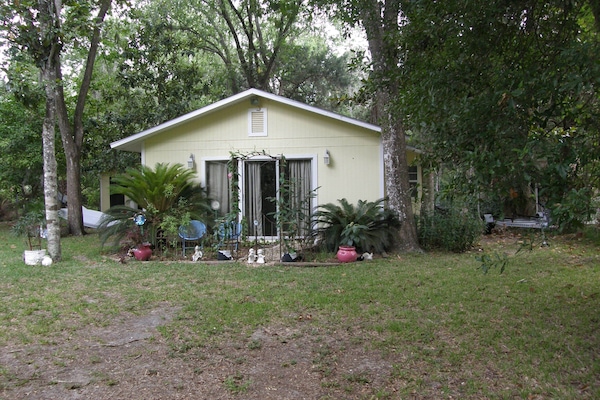 Front of cottage