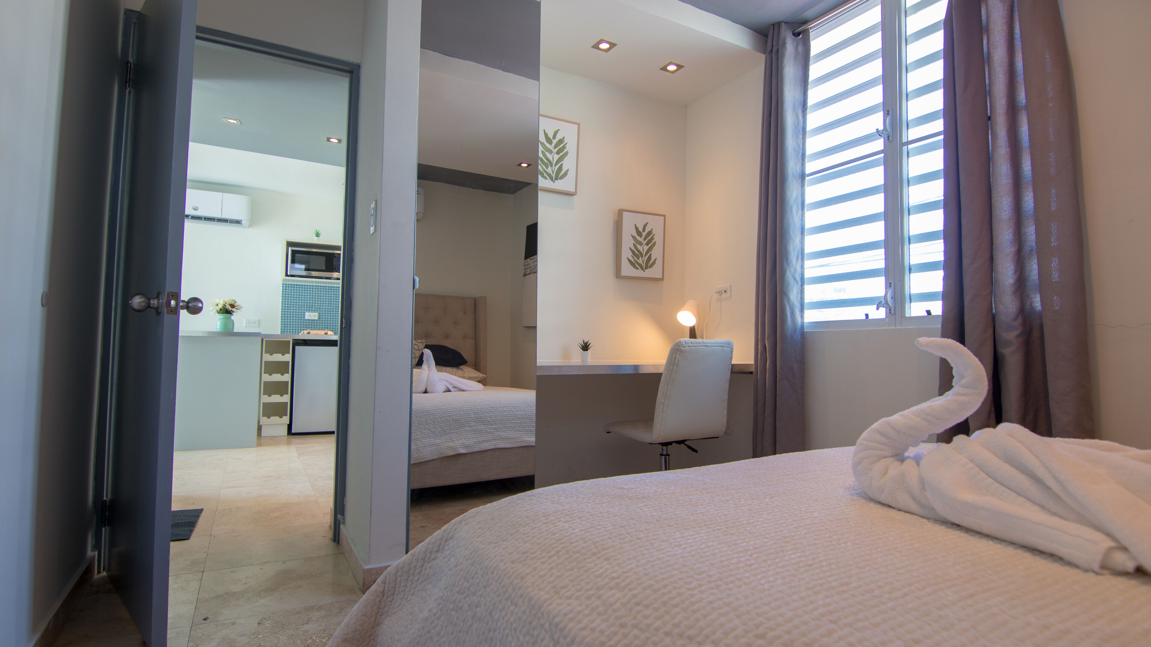 1 slaapkamer, een strijkplank/strijkijzer, wifi, beddengoed