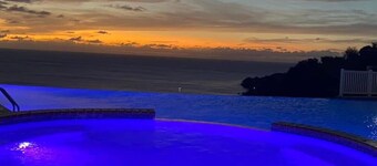 Ocean view sunsets await you at our luxury condo/crash boat beach
