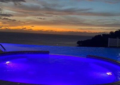 Ocean view sunsets await you at our luxury condo/crash boat beach