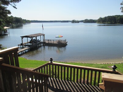 "Sunrise on the Lake"  Small Private Beach on Pea Hill Creek