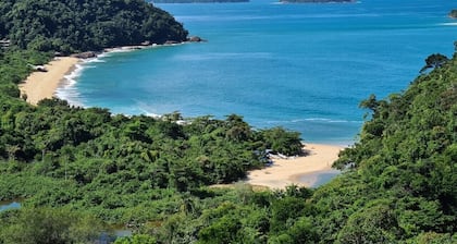 Beach House Prumurim, naturaleza cerca de la playa.