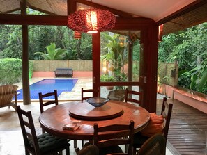 Opções para refeição ao ar livre