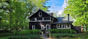 サマーレイクコテージ、プライベートビーチ、バークシャーヒルズ、小さな村