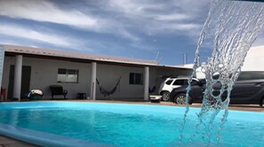 Indoor pool, outdoor pool