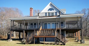 Exterior - Waterfront, beautiful home, breathless sunsets on Prudence Island (Prudence Island)