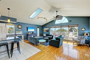 Smart TV, DVD player, ping pong