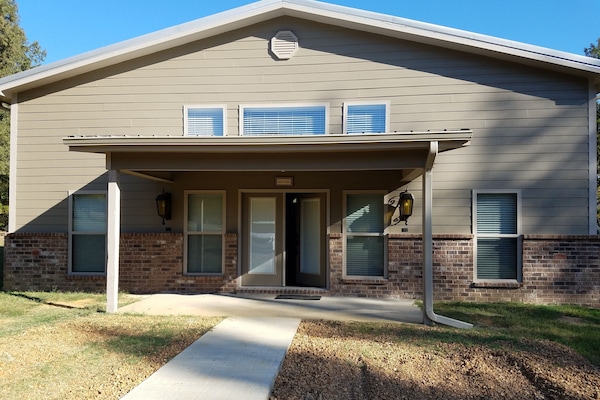 FRONT OF LODGE