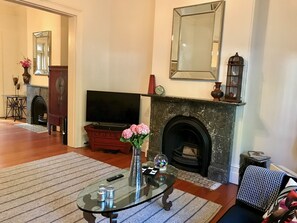 Smart TV, Netflix, DVD player, streaming services