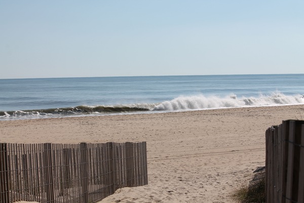 On the beach