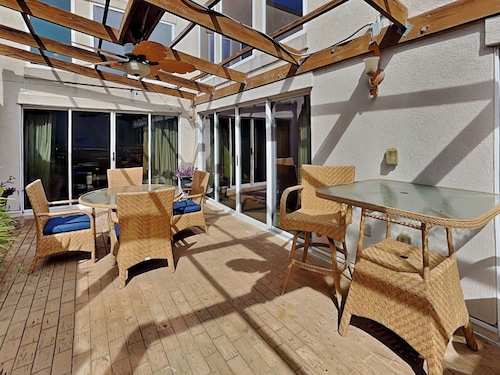 Coastal Escape w/ Private Hot Tub, Spacious Balcony, & Pool Access