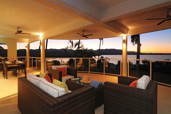 Sunset view from the Balcony