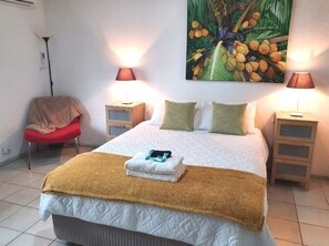 1 bedroom, iron/ironing board, free WiFi, bed sheets
