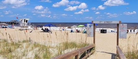 Beach nearby