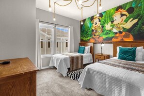 4 slaapkamers, een strijkplank/strijkijzer, wifi, beddengoed