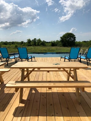 Opções para refeição ao ar livre