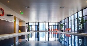 Indoor pool, a heated pool