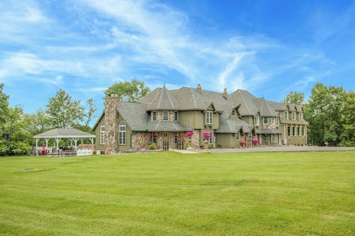 The East Coast's #1 Mansion sleeps between 26-36 people