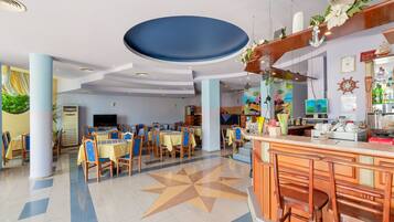 Eastern European cuisine, beach views