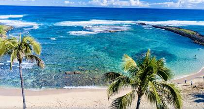 4 Schlafzimmer mit 2 Masters Direct Ocean View Ocean Villa im Turtle Bay Resort!