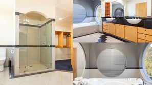 Bathtub, jetted bath, towels - Seacrest at the Bay (CATALINA)
