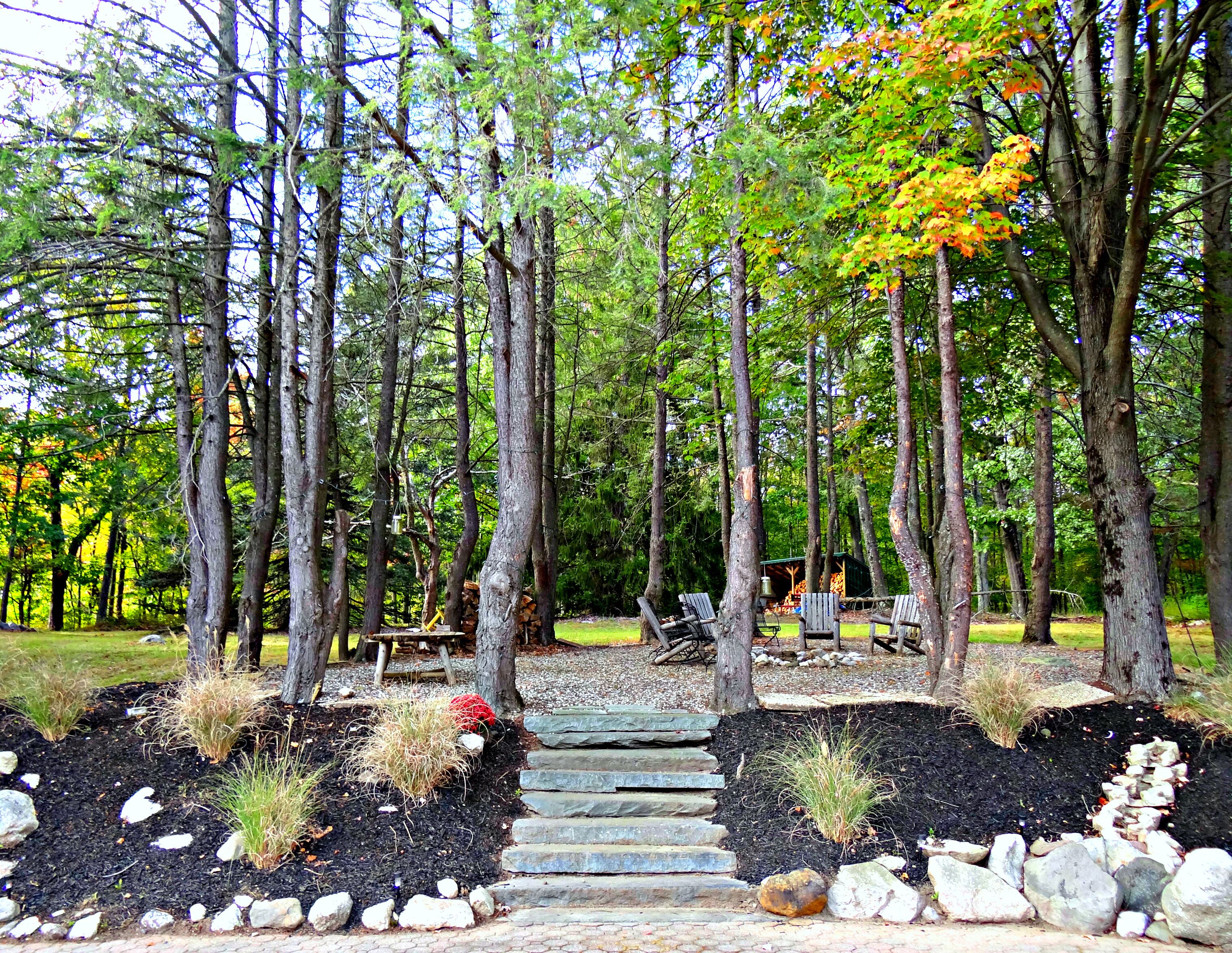 Enceinte de l’hébergement