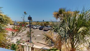Park your vehicle and enjoy the beachfront location.