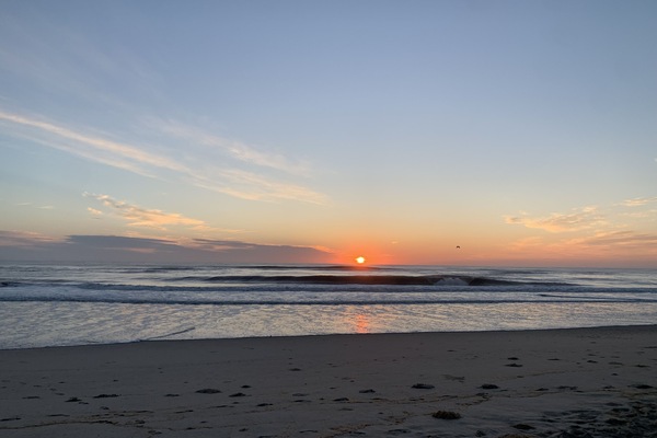 Beach nearby, sun-loungers